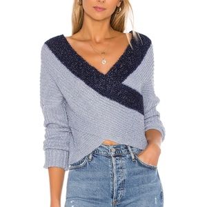 SUPERDOWN wrapped sweater!